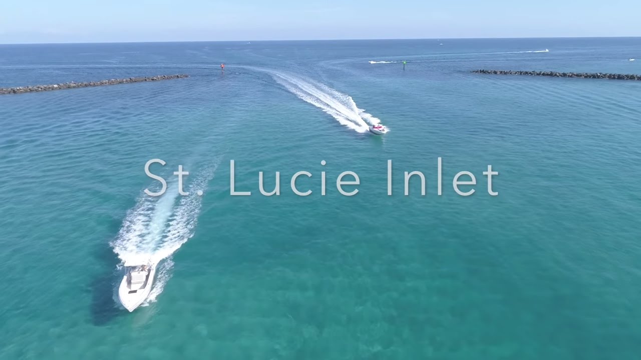 St. Lucie Inlet | Phantom 4 Pro - YouTube