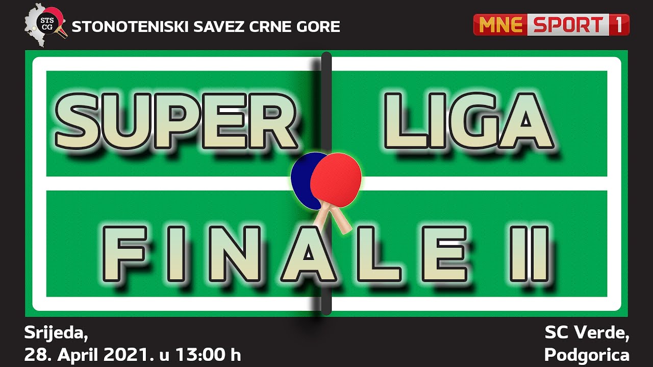 🏓 Super liga | Finale II | LIVE - YouTube