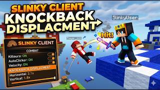 Slinky Client Knockback Displacment on Hypixel