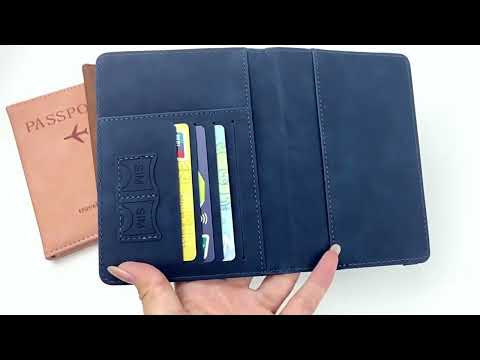 【防盜皮革護照包 RFID卡包】旅行中的隱私保鑣