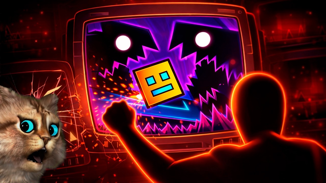 ПРОХОЖУ ПРИКОЛЬНЫЕ УРОВНИ в Geometry Dash