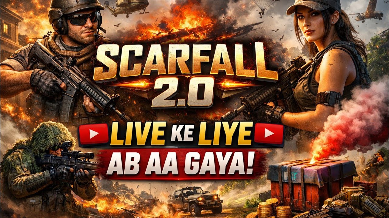 SCARFALL 2.0 LIVE 😱 New Update Full Action