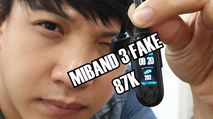 So sánh miband 3 xách tay và chính hãng