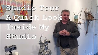 Studio Tour, A Quick Look Inside My Studio