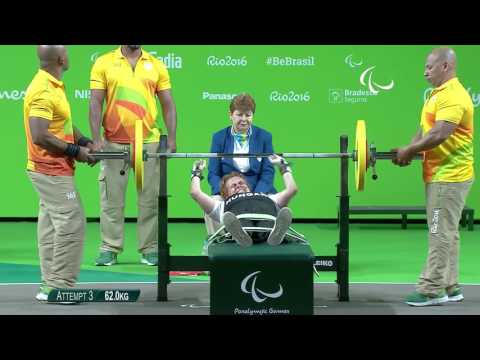 Powerlifting | wins MEZEI Katalin  | Women’s -50kg | Rio 2016 Paralympic Games