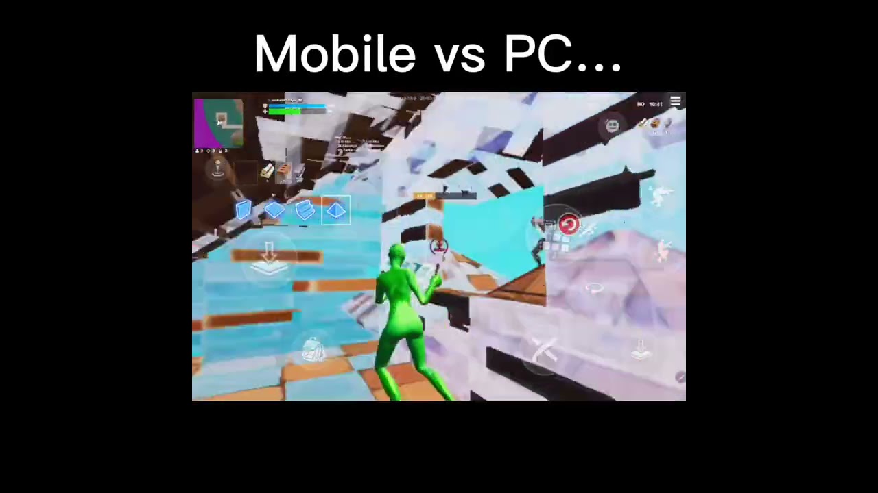 Fortnite Mobile Vs PC 