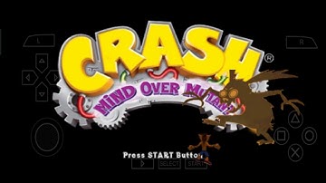 Ppsspp psp  Crash Bandicoot - Crash MInd Over Muntan GamePlay