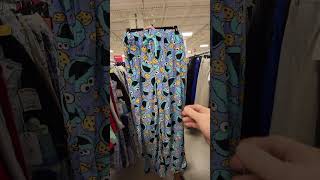 COOKIE MONSTER BLUE PAJAMA LOUNGE PANTS $12.99 - SESAME STREET MUPPET CHARACTER FASHION FUN