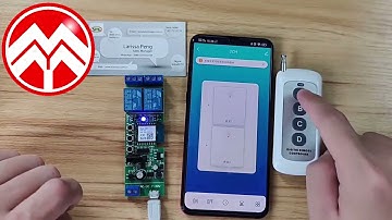 [Tuya or Smart Life App] DC 12V 1CH / 2CH / 4CH Wifi + RF 433Mhz Relay Module Switch Support Remote