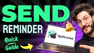 How to SEND A REMINDER in Splitwise (Step by Step)