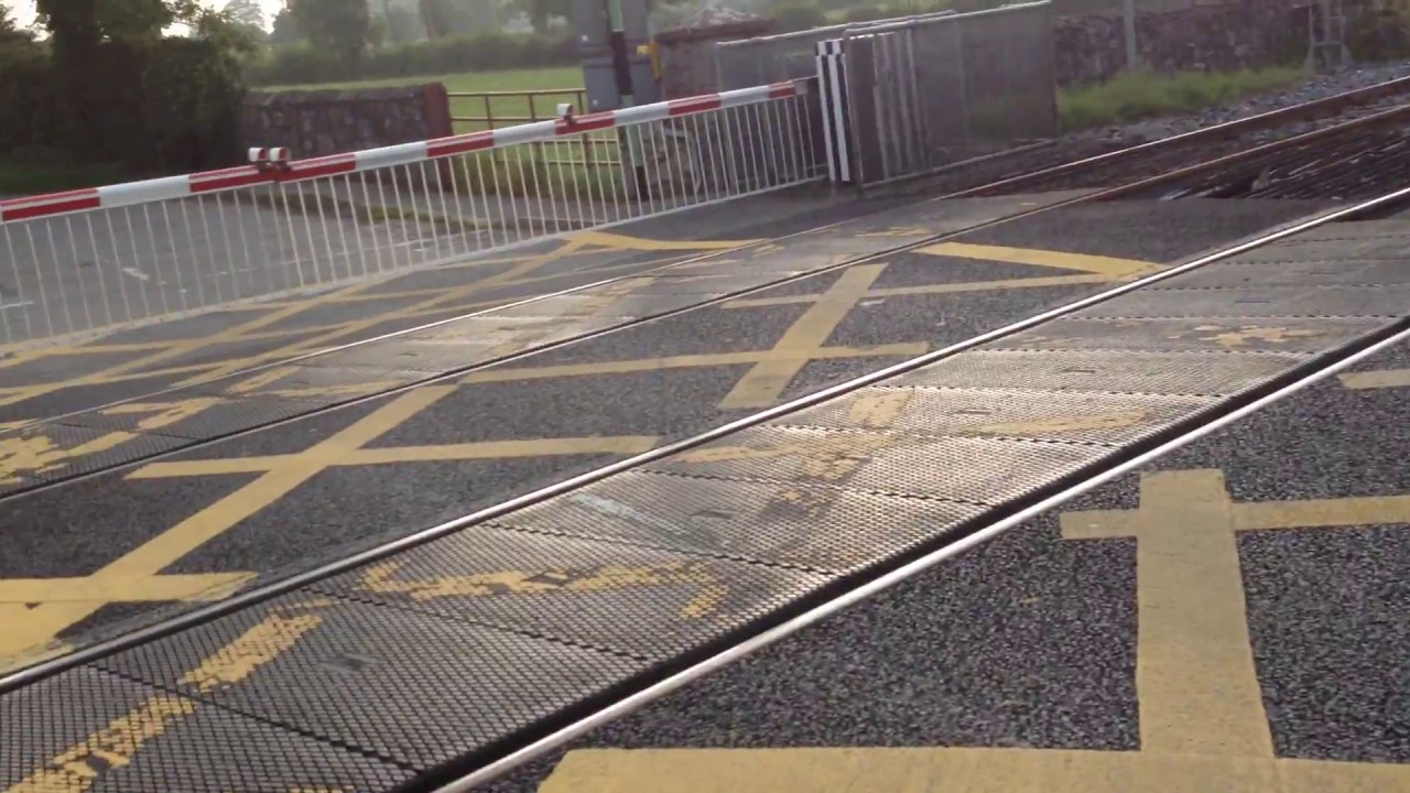 Level Crossing XG 014 Ireland - Dublin Train