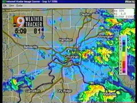Wcpo Weather Tracker Radar Jul 14 2000 Youtube