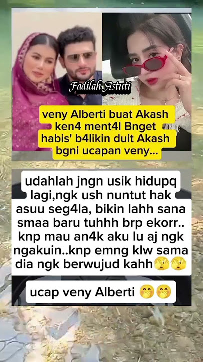 Venny Alberti buat akash #trending #trendingshorts #viralvideo #viral #video#new #love#funny#shorts