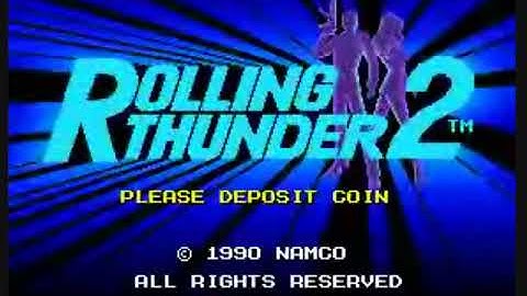 Rolling Thunder 2, 1990 Namco