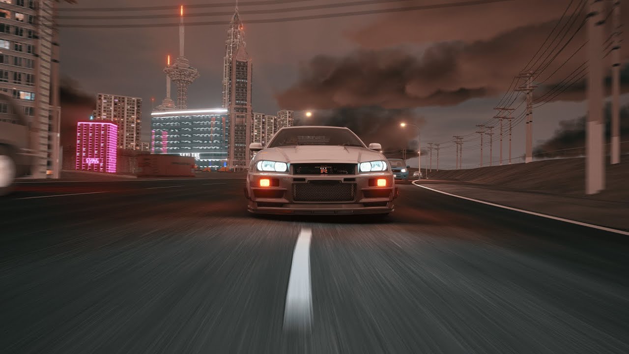 Assetto Corsa Pursuit Server Cars & Lap #13 - Nissan Skyline R34 on ACP ...