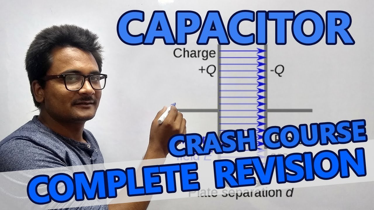 PHYSICS | CRASH COURSE | CAPACITOR AND RELATED CONCEPT AND IMPORTANT ...