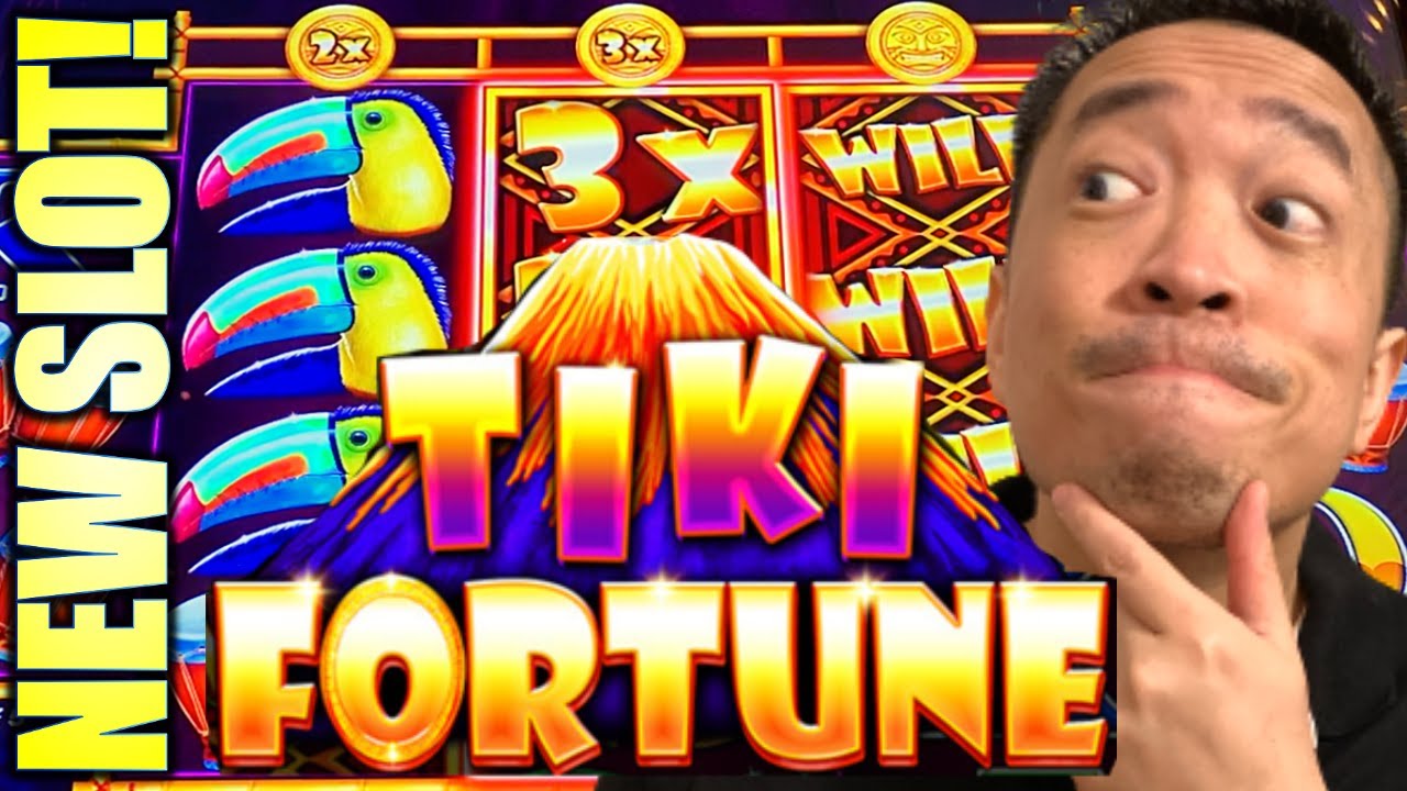 Multiplier Wilds on Tiki Fortunes! NEW Pots O Luck #AGS #G2E