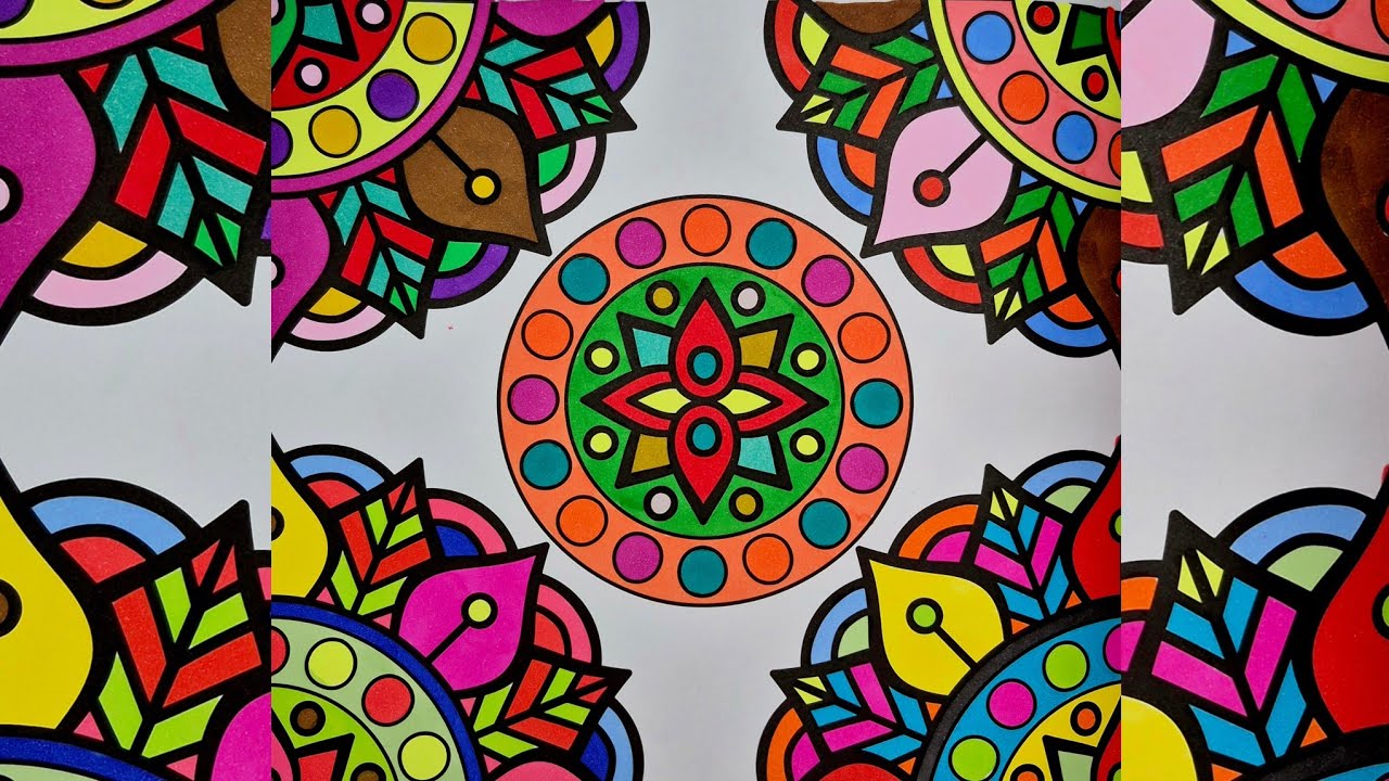 🎨✨ Feeling Anxious? What Happens If You Try Mandala Coloring Right Now?