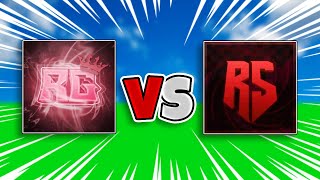 RG vs RS - Roblox Bedwars Official Clan War