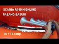 scania R440 Highline Pasang Basuri Air Horn