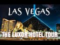 We Rented a SUITE at THE LUXOR HOTEL in LAS VEGAS (Must See) #4K #pyramid