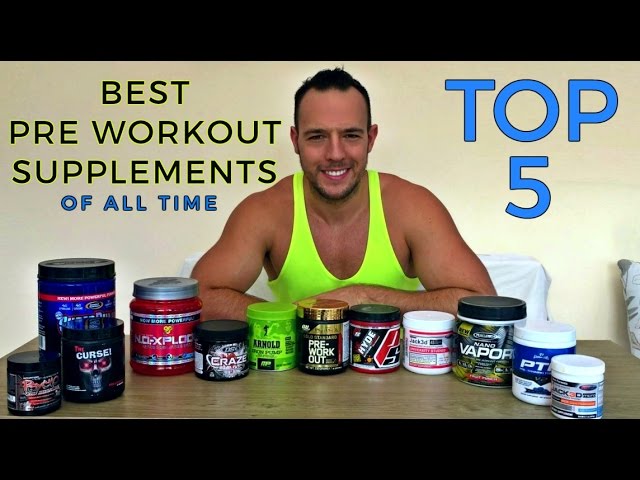 Top 5 Best PRE-WORKOUT Supplements EVER 