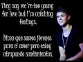 Justin Bieber - Catching feelings {Inglés-Español}