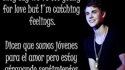 Justin Bieber - Catching feelings {InglÃ©s-EspaÃ±ol}  - Durasi: 3:56. 