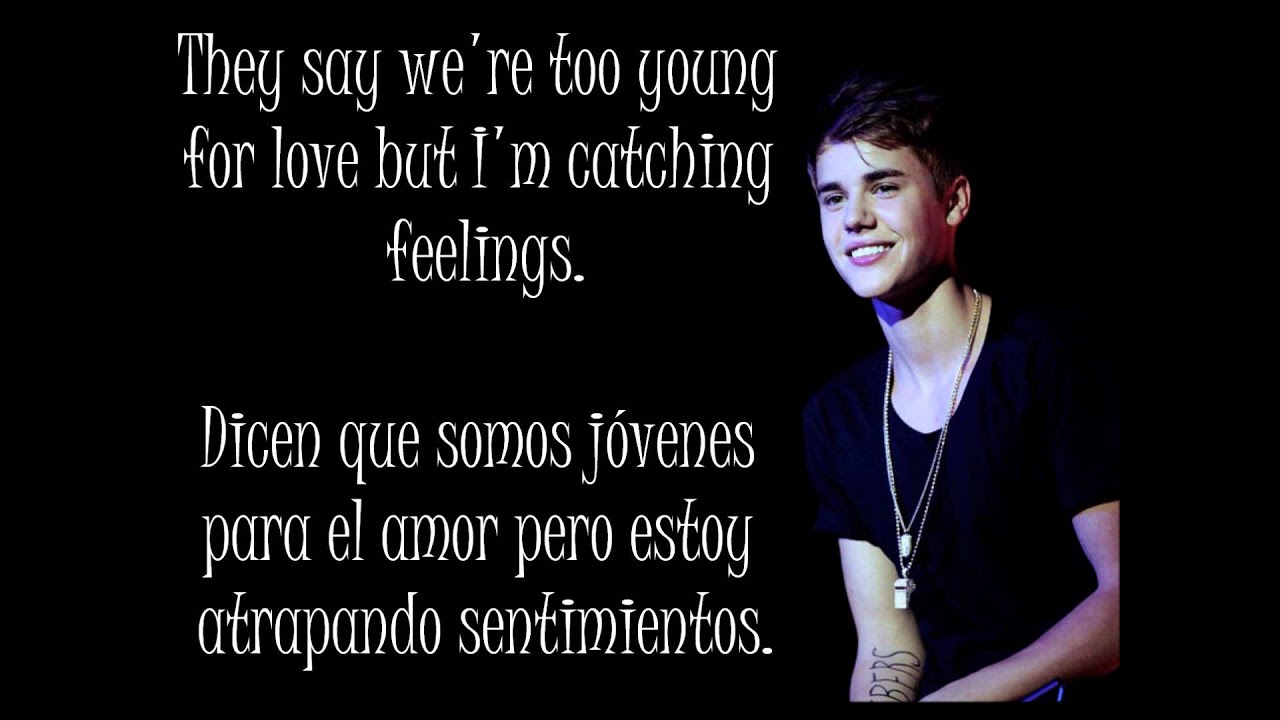 Justin Bieber Catching feelings {InglésEspañol} YouTube