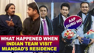 Inside Story: What happened when Indian Team Visit Miandad's residence | Part 3