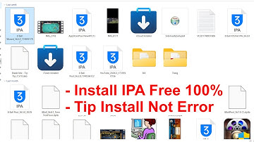 Hướng dẫn cài đặt file IPA cho các máy IOS chưa jailbreak sử dụng 3uTools và Sideloadly