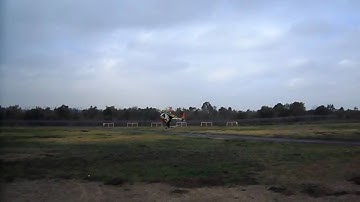 white trex500 practice inverted cruising.MP4