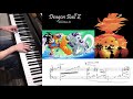 Dragon ball z themes selection 1  piano cover