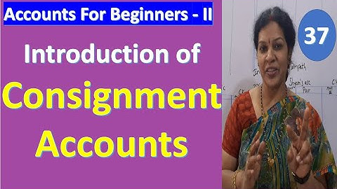 1. Introduction of Consignment Accounts