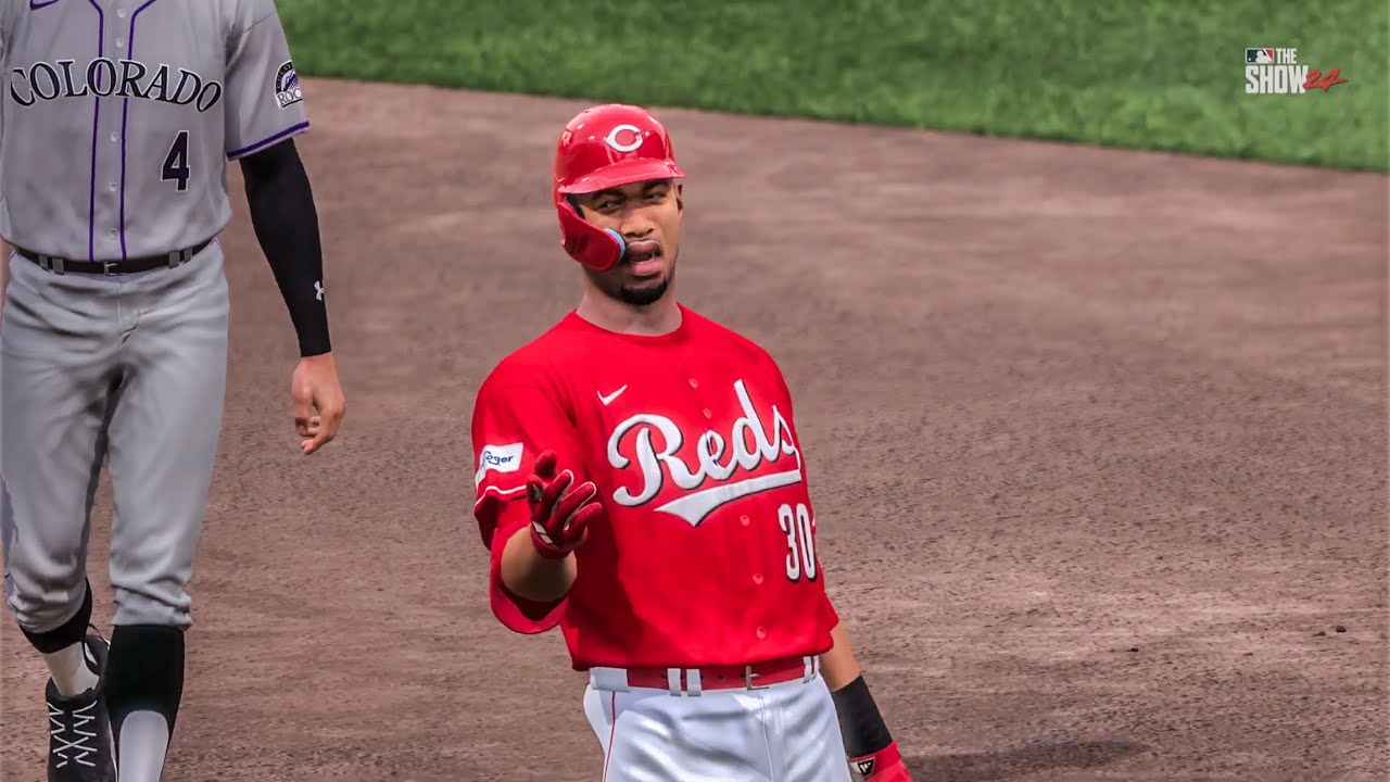 Colorado Rockies vs Cincinnati Reds 7/8/2024 MLB The Show 24 Gameplay ...
