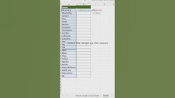 The SECRET to Instantly Sorting Names by Length in Excel! 🤫