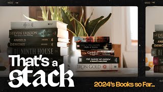Every Book I've Bought in 2024 (so far) + My April Book Design