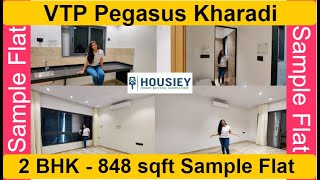 VTP Pegasus Cygnus | 2 BHK Sample Flat Tour | VTP Cygnus Kharadi | VTP Realty Kharadi Pune