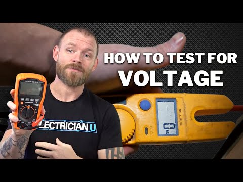 How to Test for Voltage. What is Voltage? Can't You Just Use a Tick Tracer?