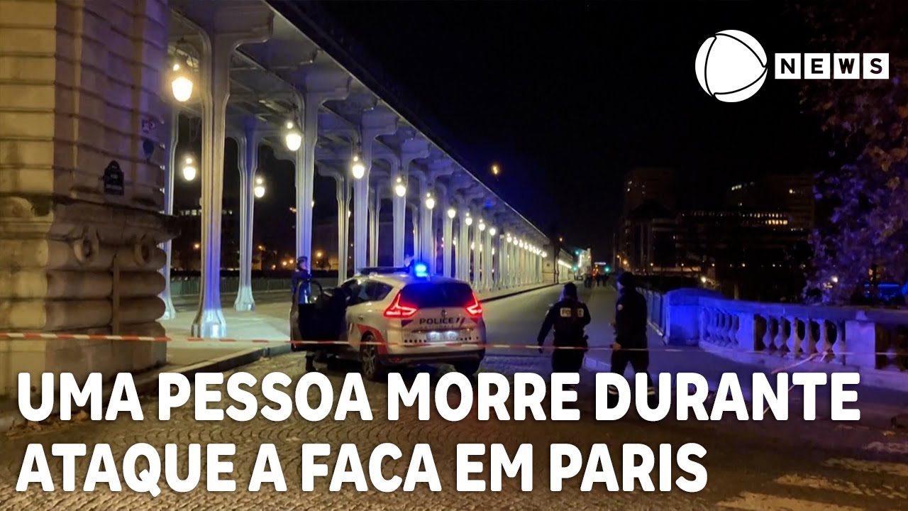 Ataque a faca deixa um morto e dois feridos em Paris