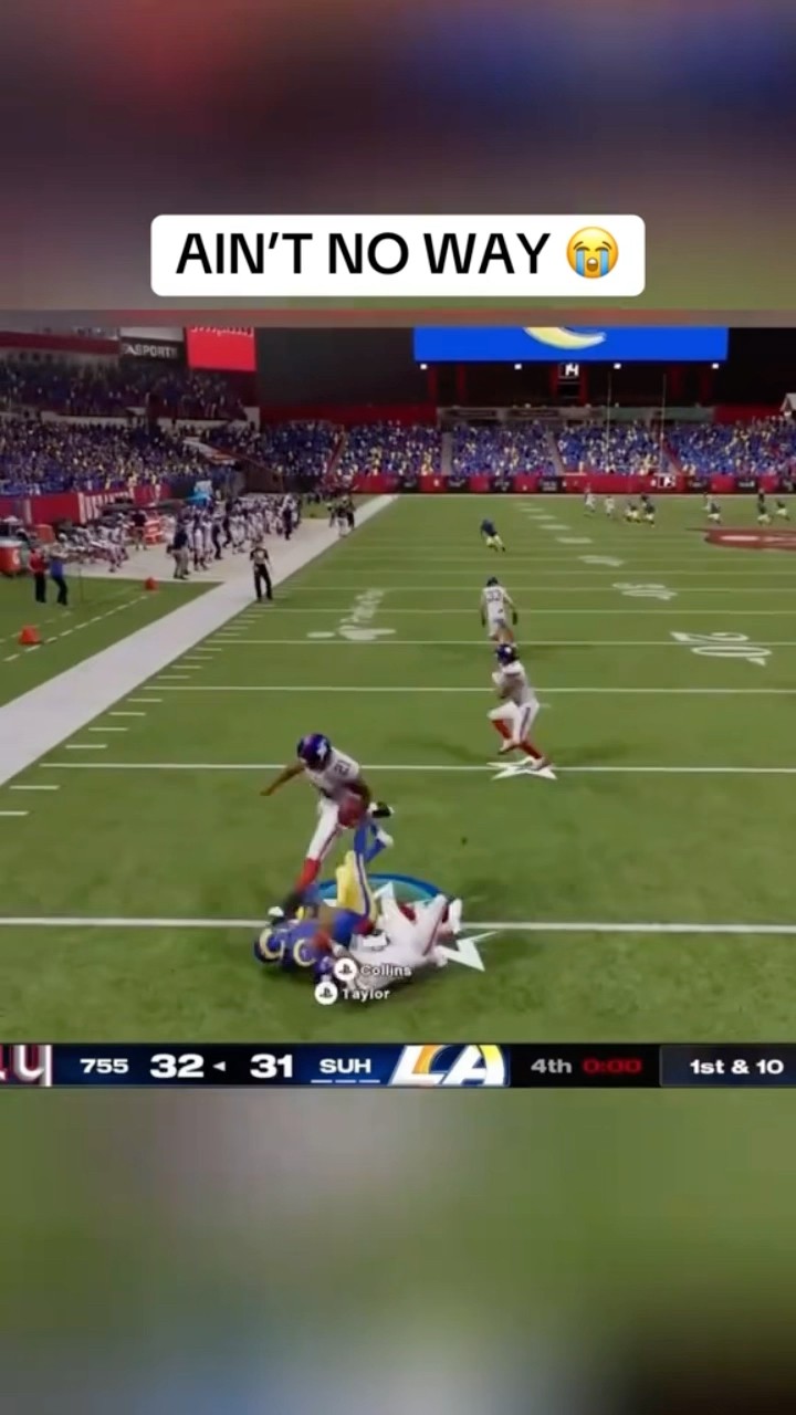 You gotta be sick bro ?