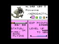 Pokemon crystal clear Bugsy Aerodactyl sweep