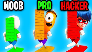 ✅ Bridge Race in Max Level iOS Android Walkthrough Gameplay Update New Mobile Games