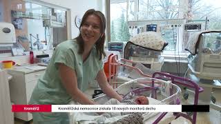 Kroměřížská nemocnice získala 10 nových monitorů dechu