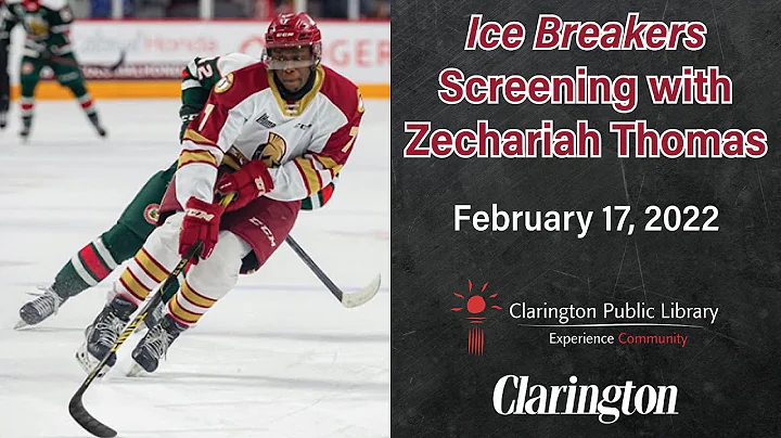 Ice Breakers discussion with Zechariah Thomas (Bla...