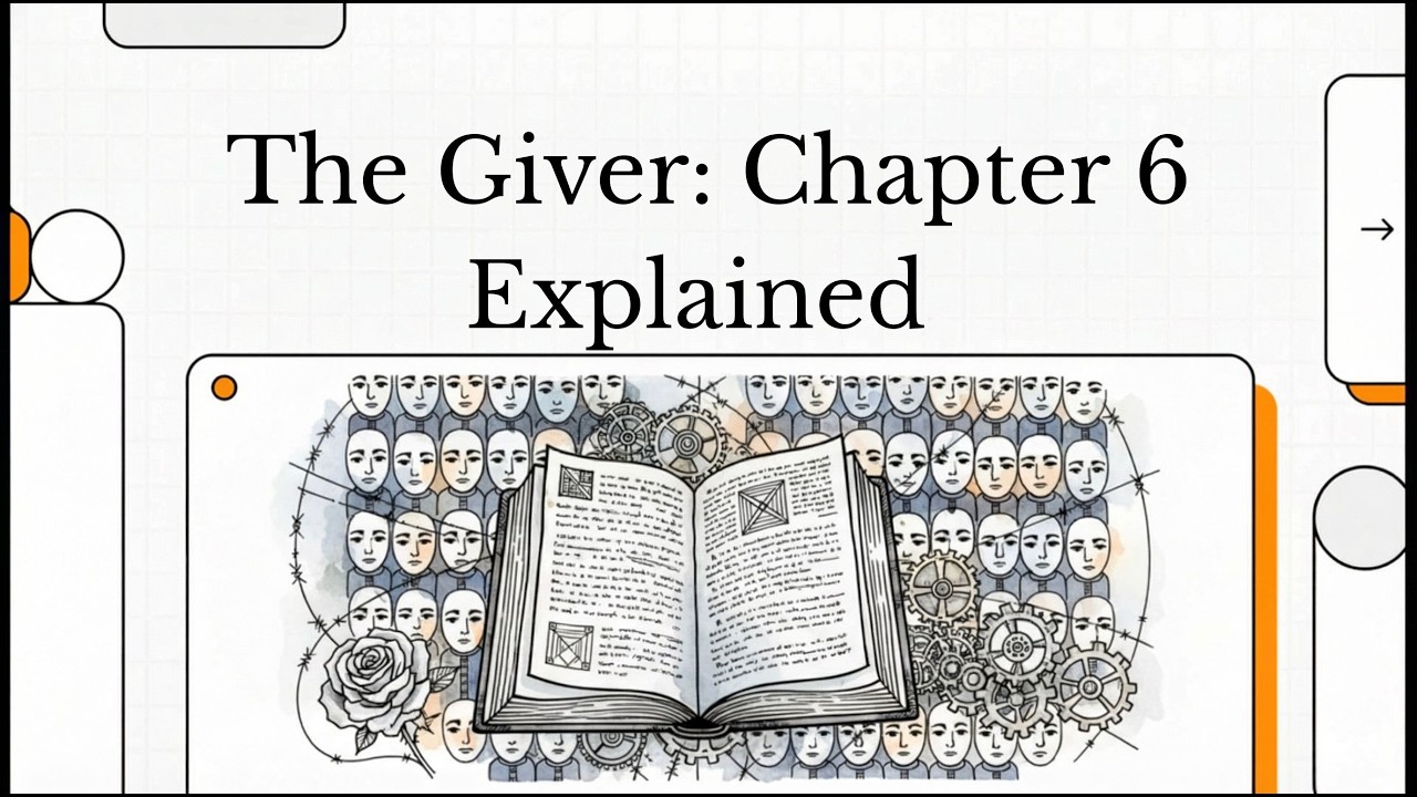 The Giver by Lois Lowry Chapter 6 Explained | Structured Summary ...