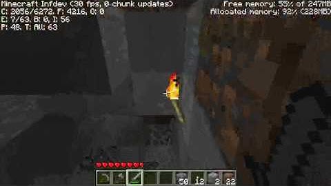 Minecraft Infdev Progress 1