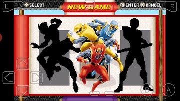 Power rangers ninja storm Gameplay in gba part-1
