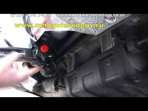 Фаркоп на Mercedes GL 313421600001 (обзор, установка)