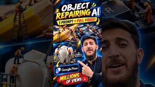 1 Prompt Se AI Repairing Video Banayein 🤯🔥 | Google Flow Tutorial